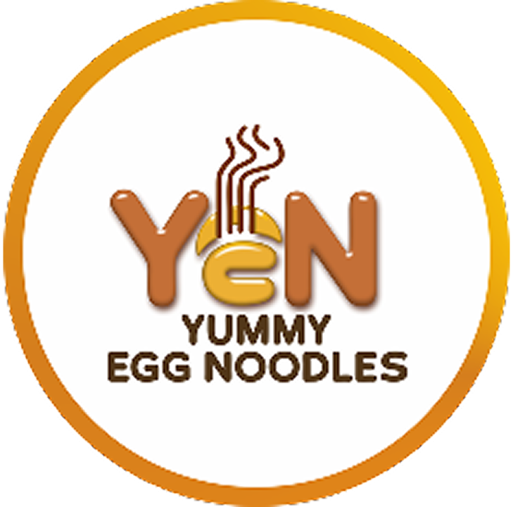 Yummy egg noodles logo